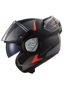 LS2 ADVANT CODEX MAT SİYAH-TITANIUM KASK LS2 ADVANT CODEX MAT SİYAH-TITANIUM KASK