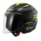 LS2 AIRFLOW 2 BRUSH SİYAH-NEON SARI KASK