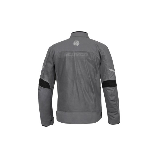 Scoyco JK118 Göğüs Korumalı Yazlık Mont Gri