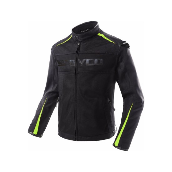 Scoyco  JK63 Yazlık Fileli Motosiklet Montu Siyah Sarı