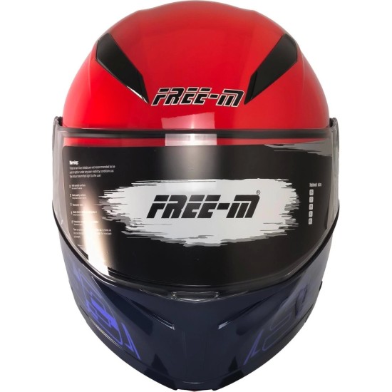 FREE M KASK 93 KIRMIZI MAVİ