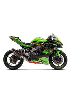 AKRAPOVIC S-K2R3-APC KAWASAKI NINJA ZX-25R (23-24) - NINJA ZX-4R (23-24) RACING LINE (CARBON) EGZOZ