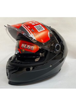 Mt Helmets  Braker Sv Solid A1 Parlak Siyah Kask