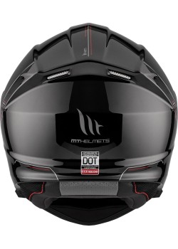 Mt Helmets Kask mt Genesis Sv A2 Çene Açılır Parlak Siyah