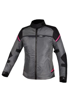 LS2 RIVA KADIN MONT SİYAH-GRİ-PEMBE