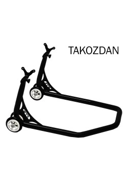 GP Kompozit Universal Demir Arka Kaldırma Sehpası Siyah