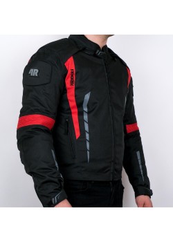 4Riders Gama CE Sertifikalı Korumalı Motosiklet Montu Kırmızı