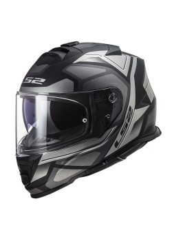 LS2 STORM 2 FASTER MAT TITANIUM KASK
