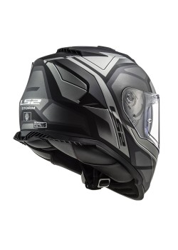 LS2 STORM 2 FASTER MAT TITANIUM KASK LS2 STORM 2 FASTER MAT TITANIUM KASK
