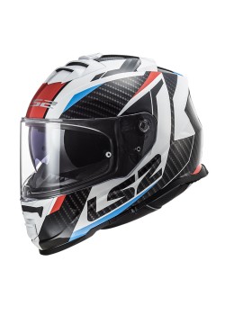 LS2 STORM 2 RACER MAVİ-KIRMIZI KASK