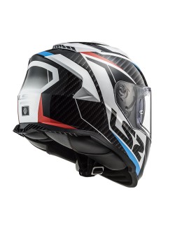 LS2 STORM 2 RACER MAVİ-KIRMIZI KASK LS2 STORM 2 RACER MAVİ-KIRMIZI KASK