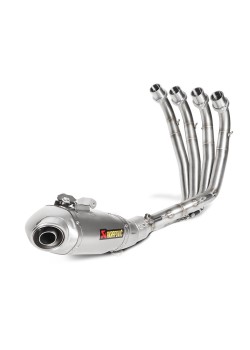 AKRAPOVIC S-H6R11-AFT HONDA CB650F-CBR650F(14-18)-CB650R-CBR650R(19-23) RACING LINE (TITANIUM) EGZOZ