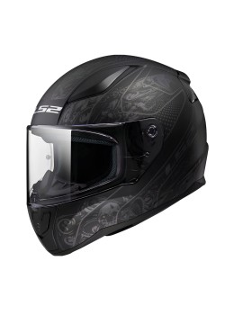 LS2 RAPID 2 CRYPT MAT SİYAH KASK