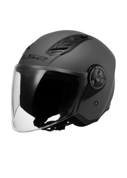 LS2 AIRFLOW 2 MAT TITANIUM KASK